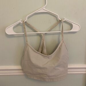 Lululemon White Sports Bra